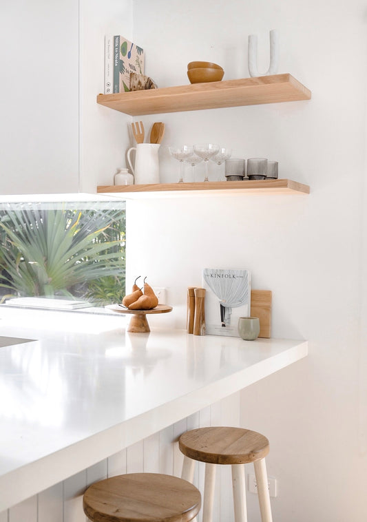 beautiful floating shelves