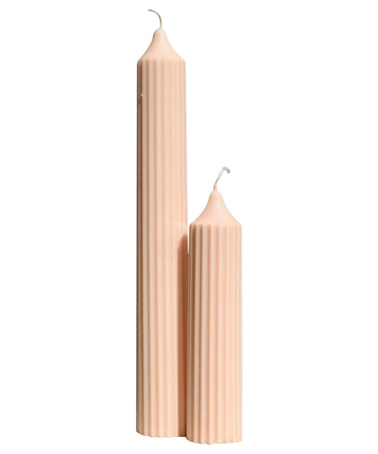 Column Pillar Candle - Nude Set
