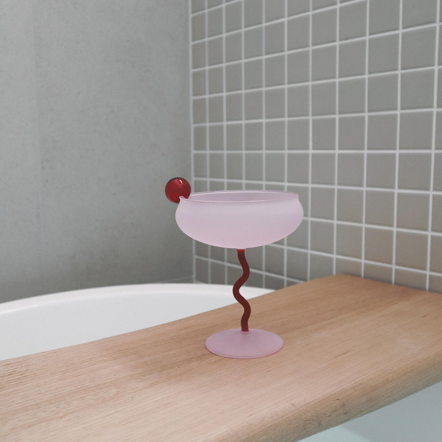 Lollipop Fun & Colourful Coupe Glass
