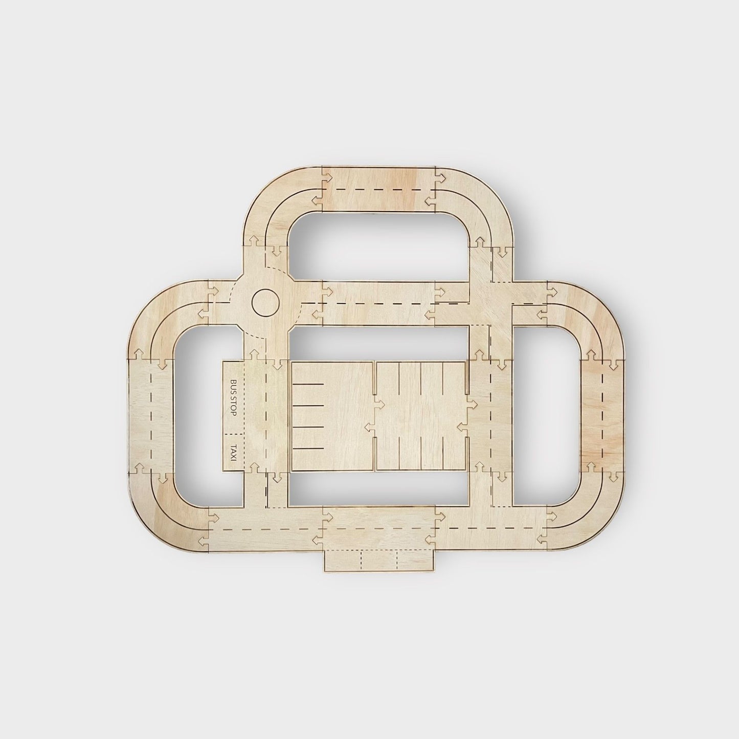 City Livin’ Road Track Set - 18/19pc