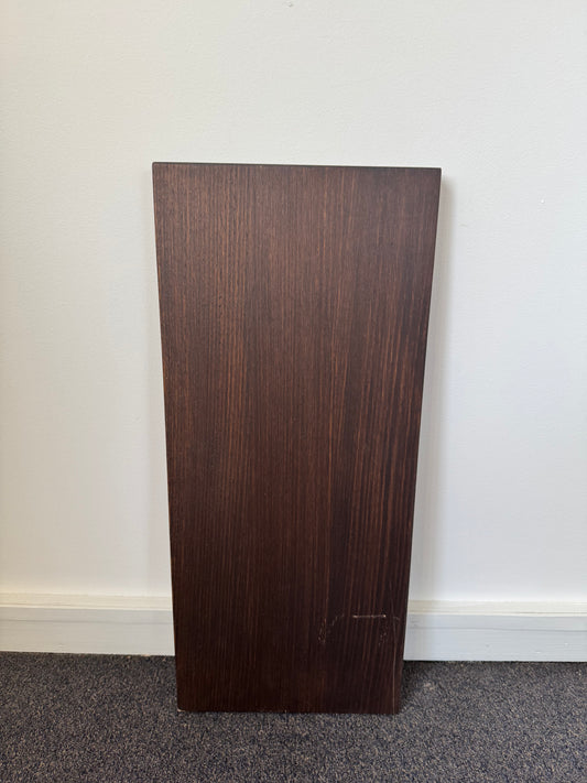 Floating Shelf in Walnut stain - 285mm x 660mm - warehouse sale