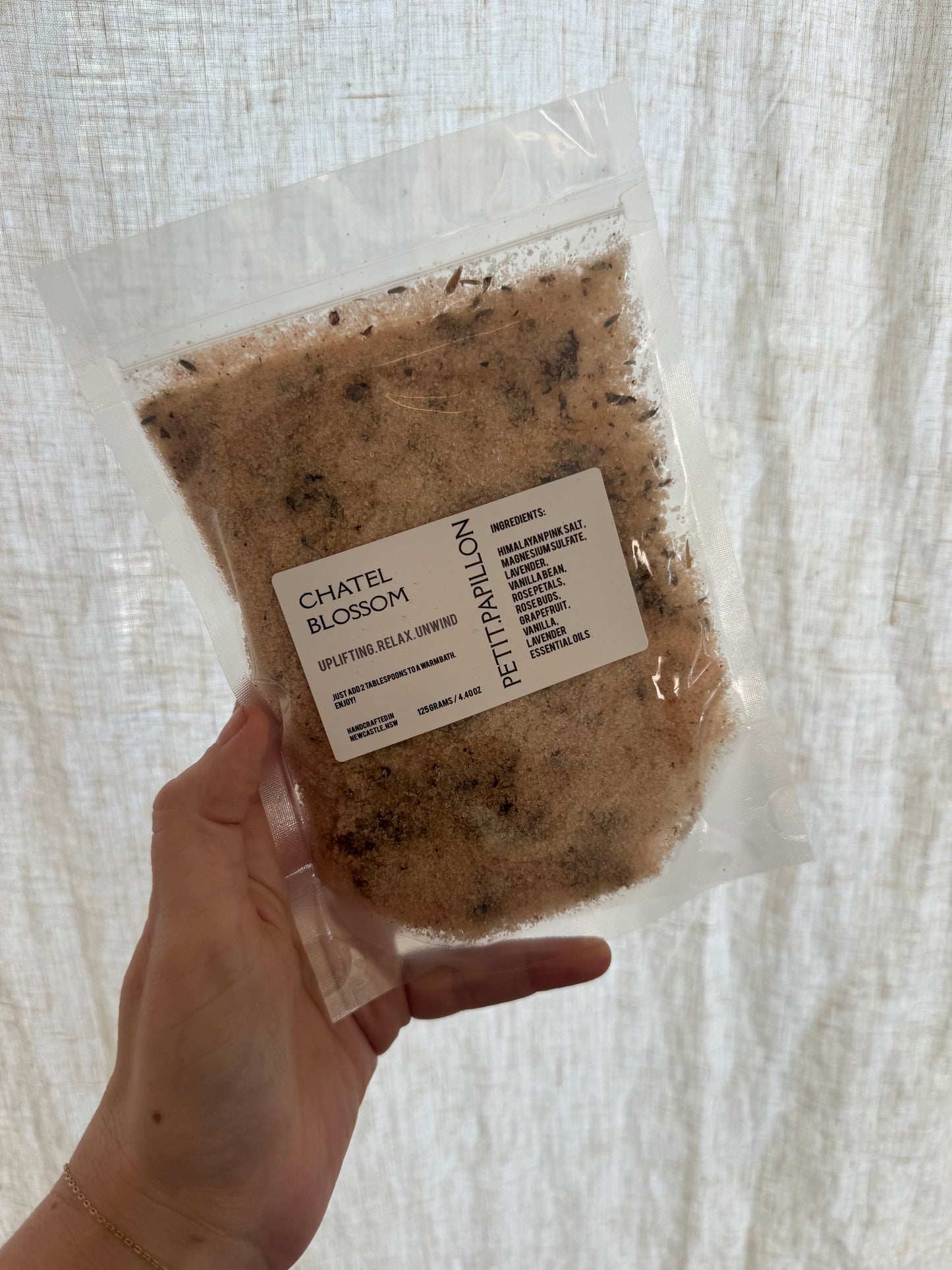 Chatel Blossom Bath Salts (125g)