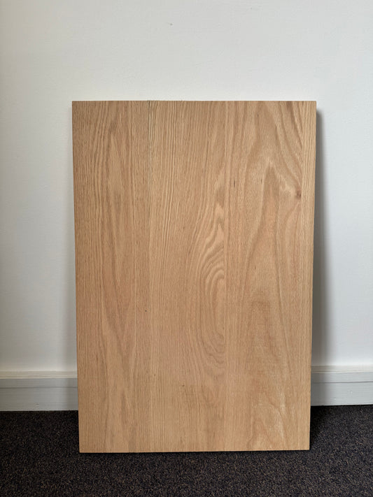 Floating Desk in Blonde Oak - 450mm x 670mm - warehouse sale