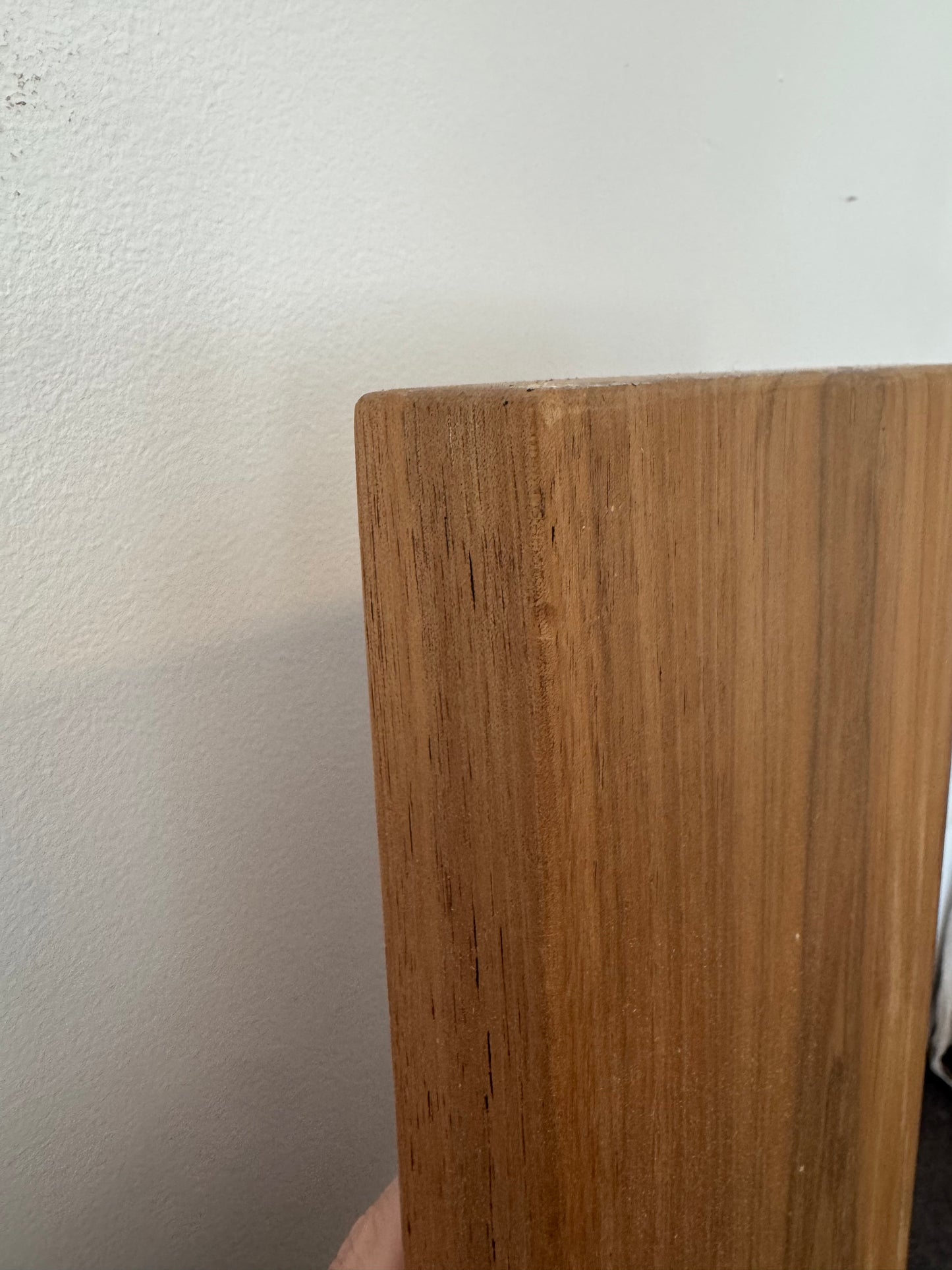 Curved Floating Shelf in Tasmanian Blackwood - 200mm x 1500mm - warehouse sale