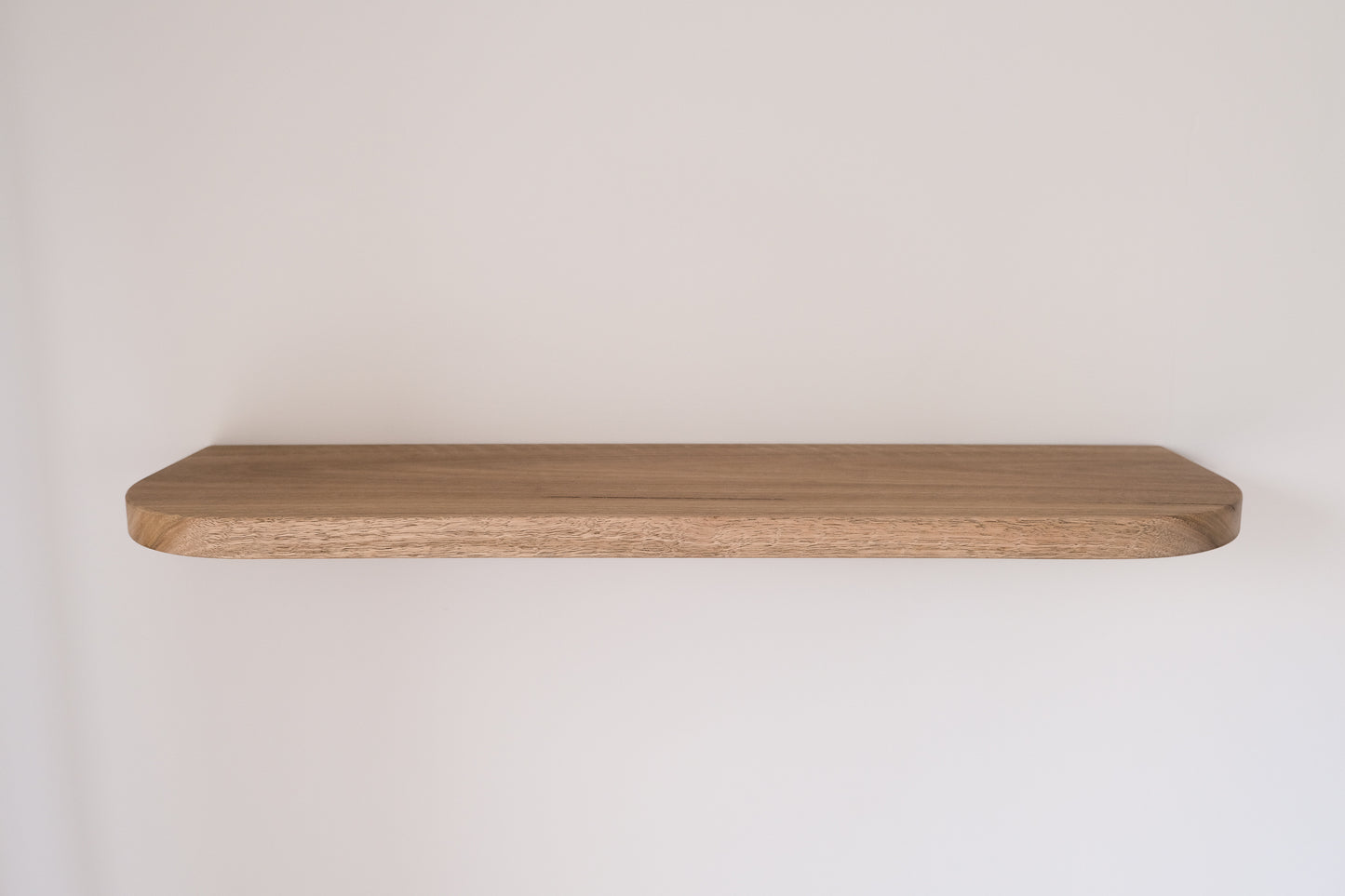 Curved Floating Shelf (Spotted Gum)