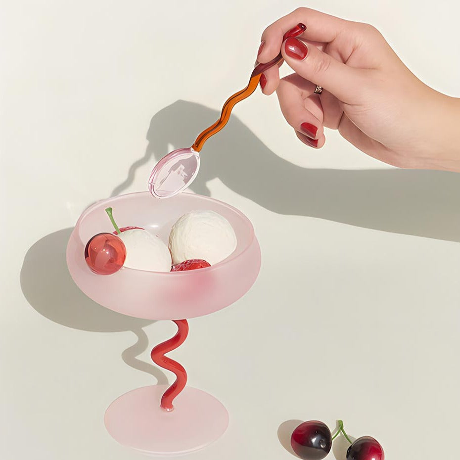 Lollipop Fun & Colourful Coupe Glass