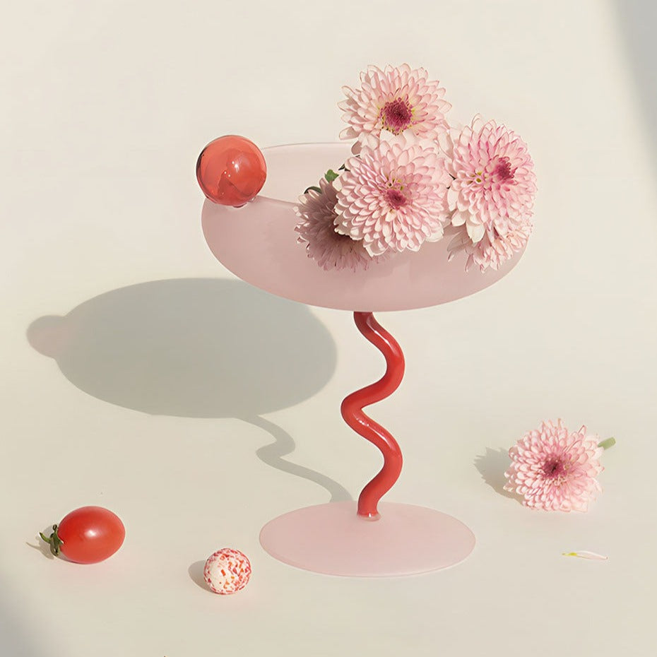 Lollipop Fun & Colourful Coupe Glass