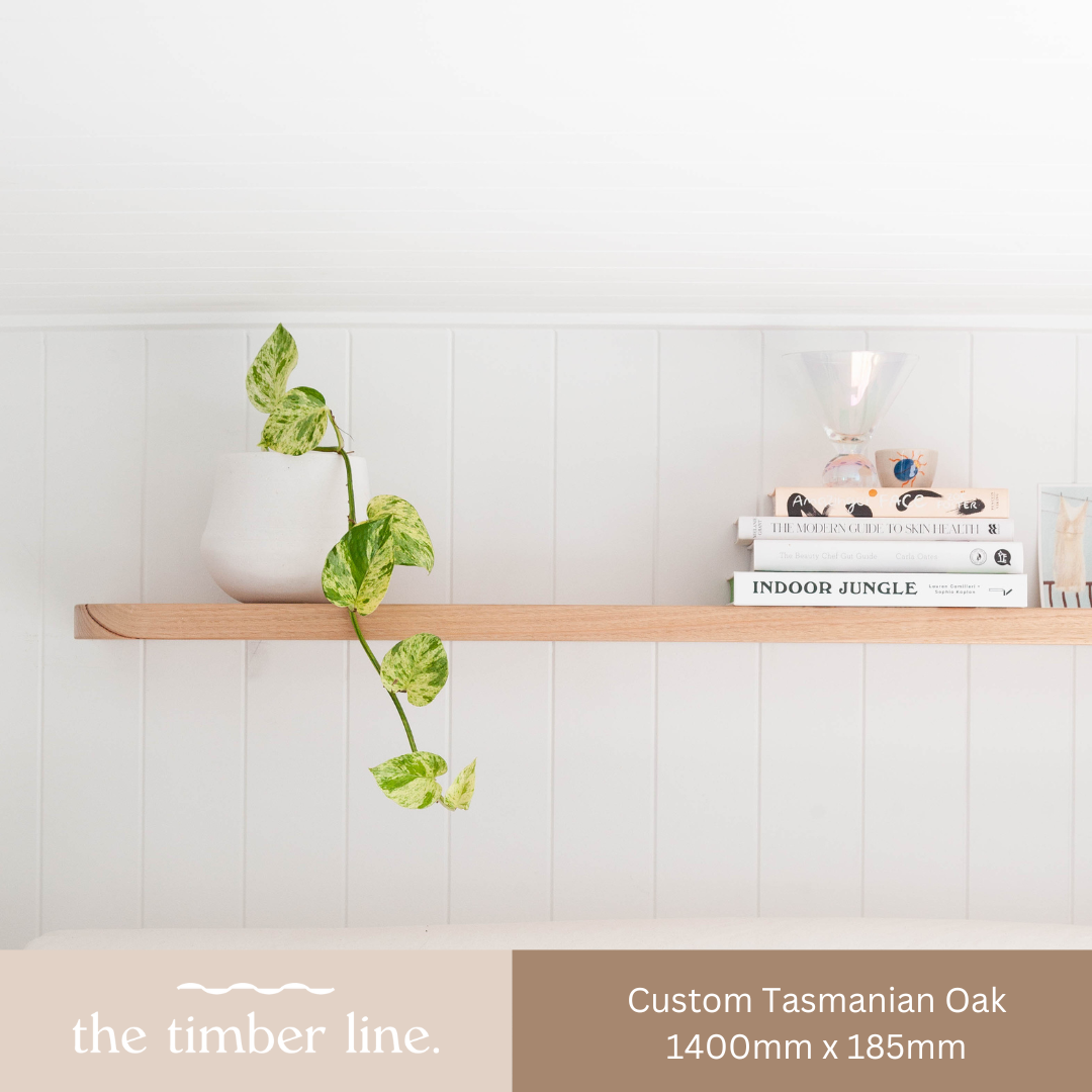 Curved Floating Shelf