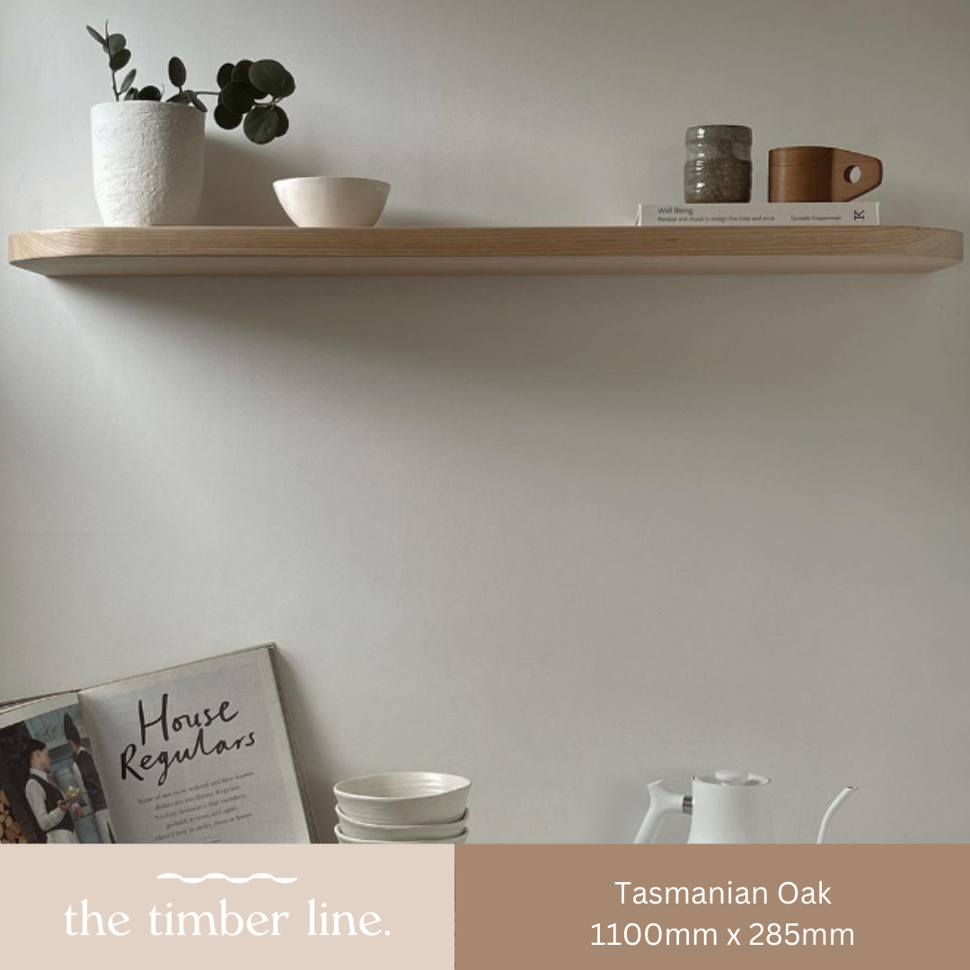 Curved Floating Shelf