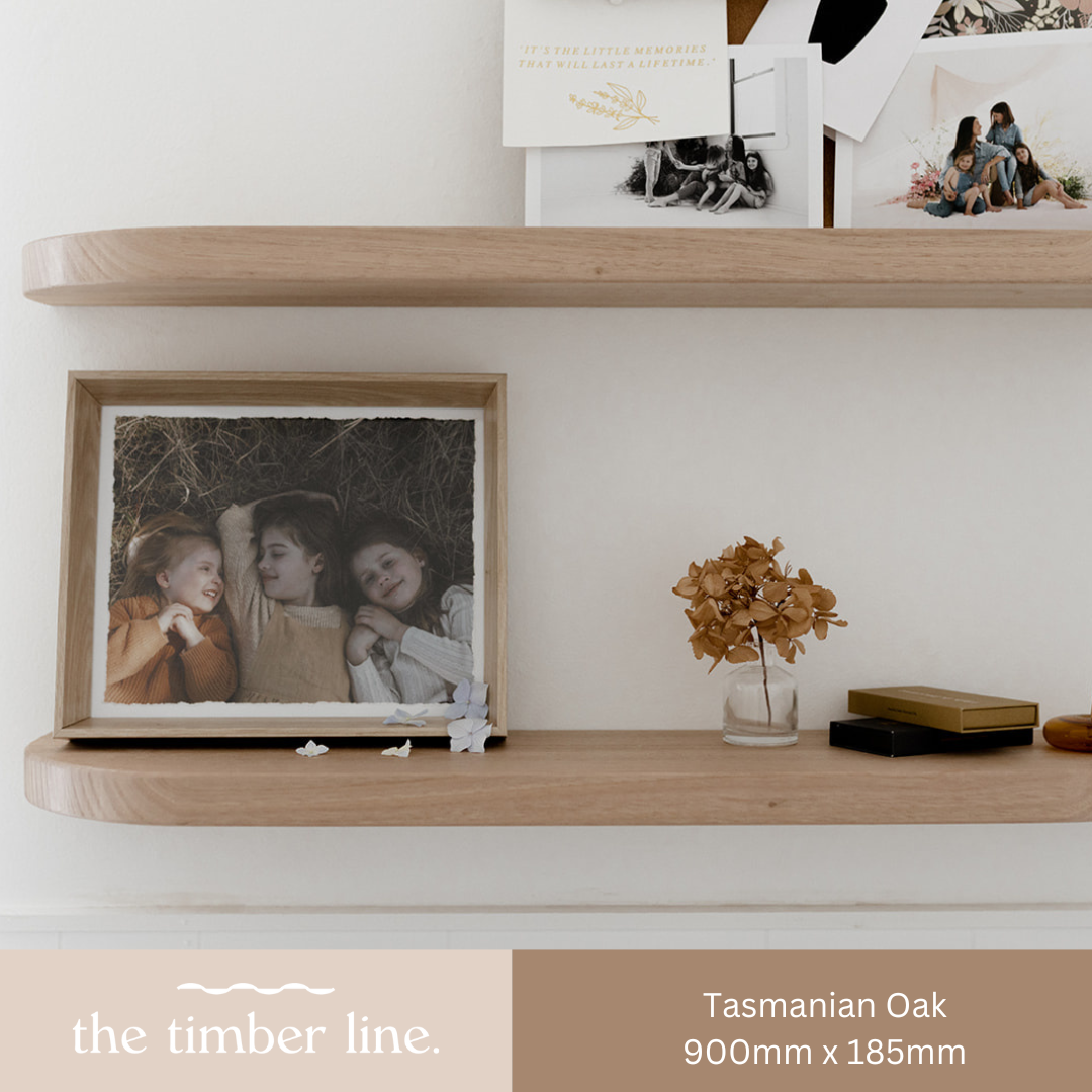 Curved Floating Shelf