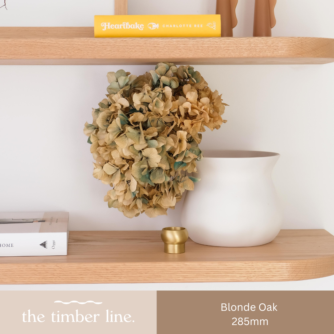 Curved Floating Shelf