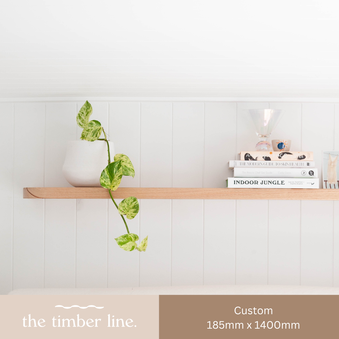 Curved Floating Shelf