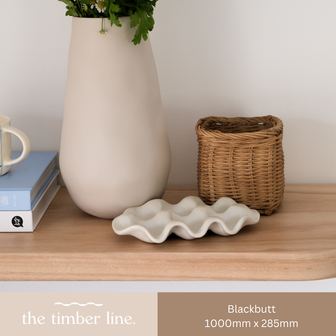 Curved Floating Shelf