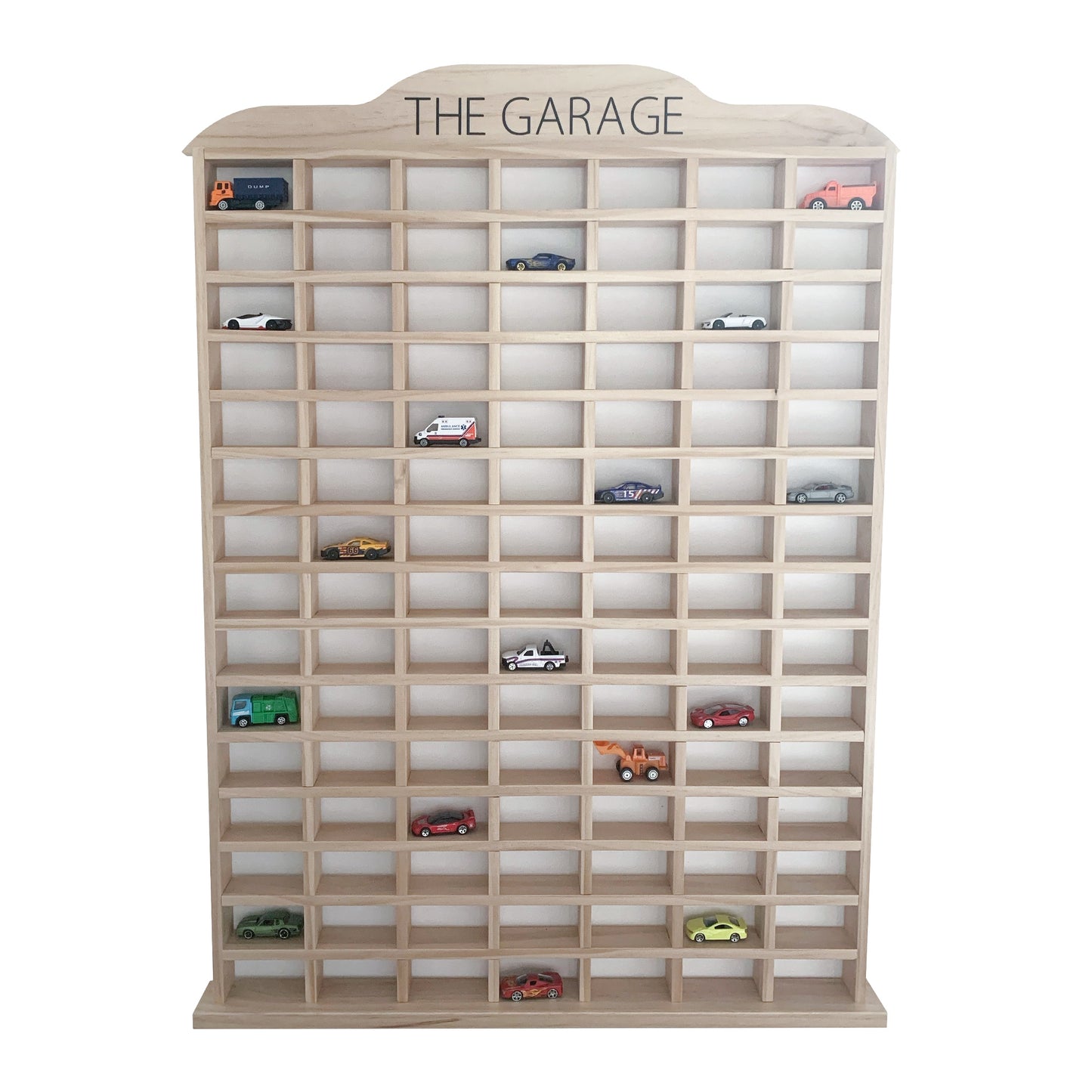 matchbox car storage view