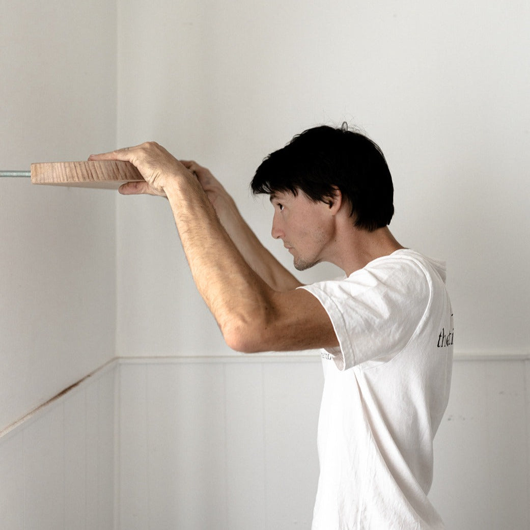 Curved Floating Shelf