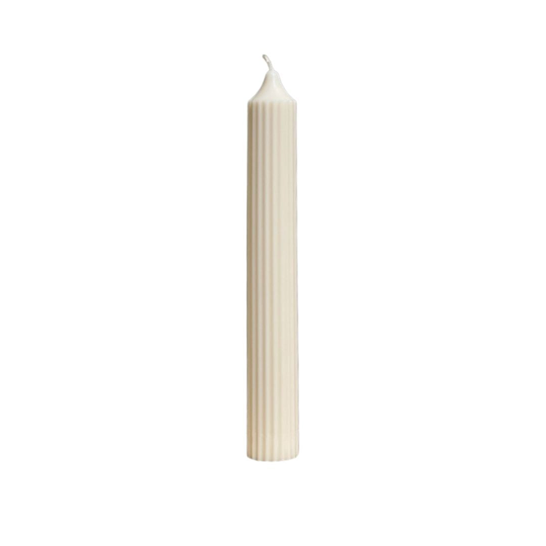 Column Pillar Candle - Cream