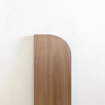 Curved Floating Shelf (Blackbutt)