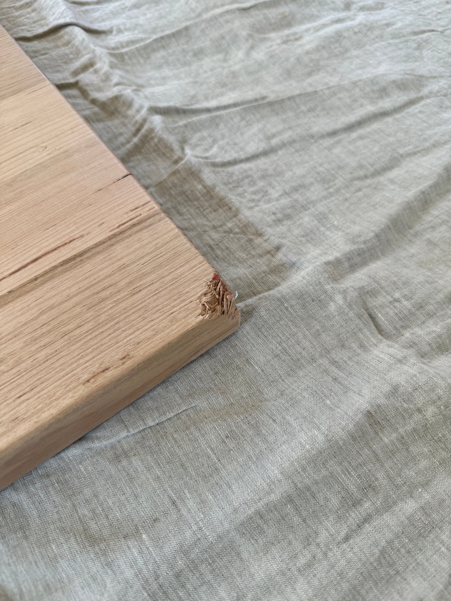 Floating Desk in Tasmanian Oak - 570mm x 1200mm - warehouse sale