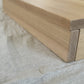 Floating Desk with drawer in American Oak - 570mm x 800mm - warehouse sale