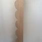 Scallop Shelf in Tasmanian Oak - 900mm - Warehouse sale