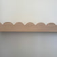 Scallop Shelf in Tasmanian Oak - 900mm - Warehouse sale