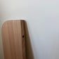 Curved Floating Shelf in Tasmanian Oak - 185mm x 750mm - warehouse sale