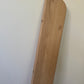 Curved Floating Shelf (one end) in American Oak - 140mm x 900mm - warehouse sale