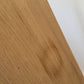 Curved (both ends) Floating Shelf in American Oak - 285mm x 900mm - warehouse sale