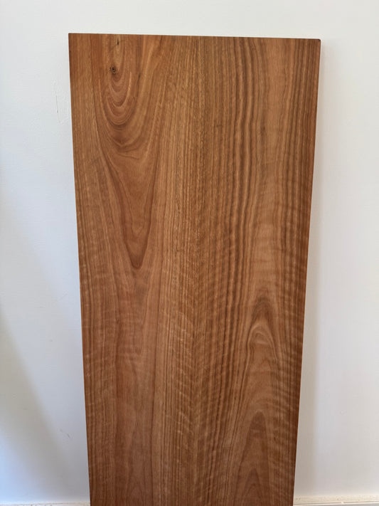 Floating Desk in Spotted Gum - 500mm x 1380mm - warehouse sale
