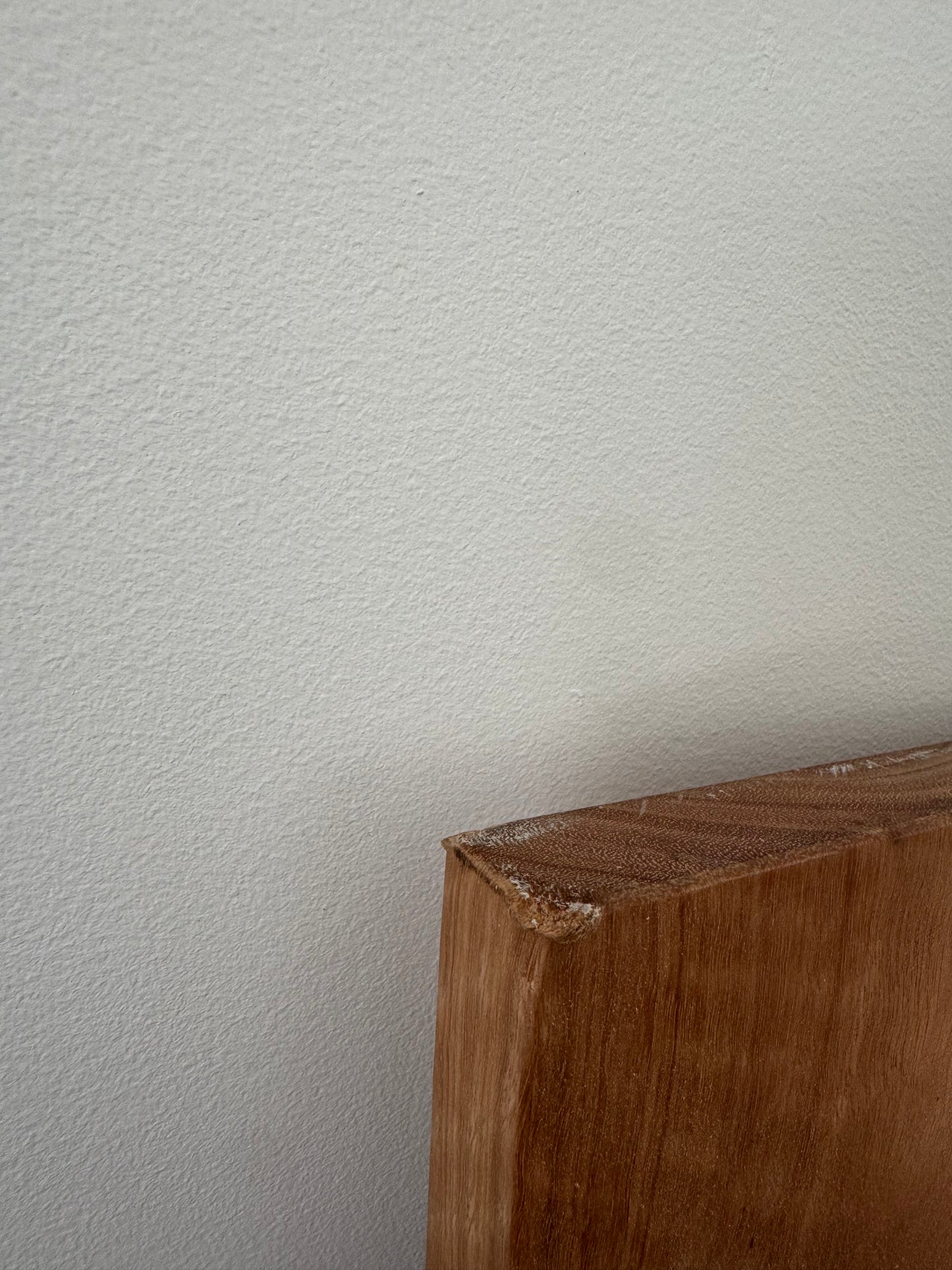 Floating Desk in Spotted Gum - 500mm x 1380mm - warehouse sale