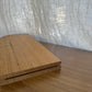 Curved Floating Shelf in Tasmanian Oak (one end curved) - 180mm x 415mm - warehouse sale