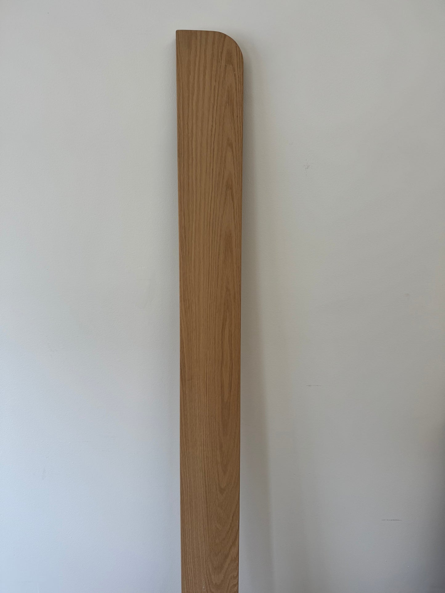 Floating Shelf in Blonde Oak (curve both end) - 140mm x 1800mm - warehouse sale