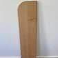 Curved (one end) Floating Shelf in Tasmanian Oak - 285mm x 1200mm - warehouse sale