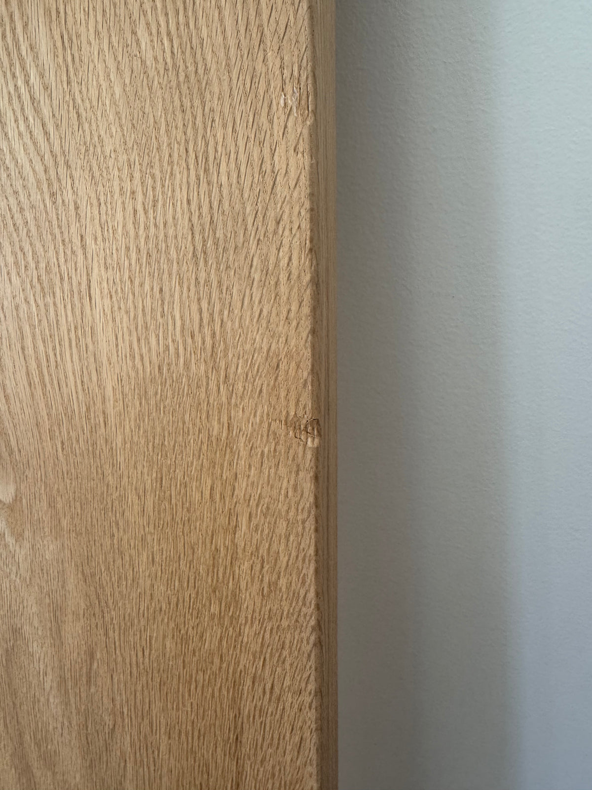Curved Floating Shelf in Blonde Oak (curved both ends) - 285mm x 1700mm - warehouse sale