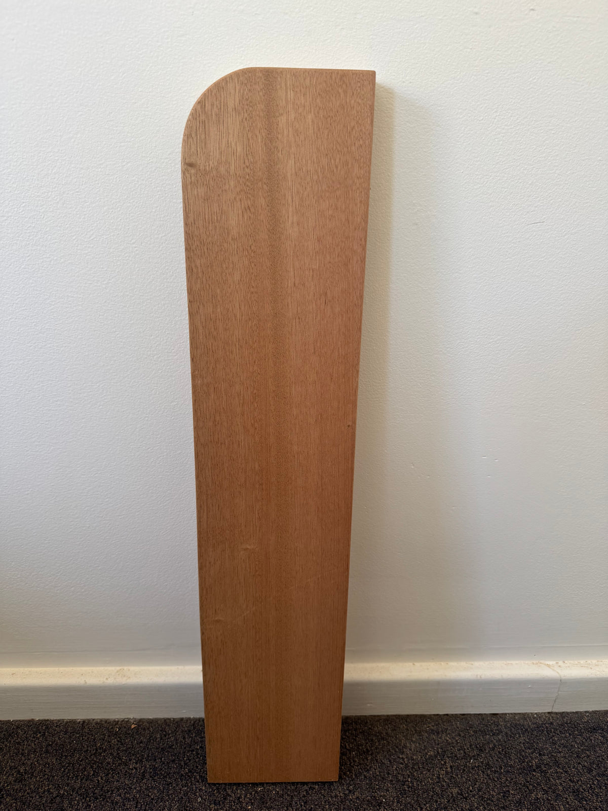 Curved Floating shelf in Tasmanian Oak (curve one) - 140mm x 680mm - warehouse sale
