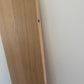 Curved Floating shelf in Tasmanian Oak (curve one end) - 285mm x 1630mm - warehouse sale