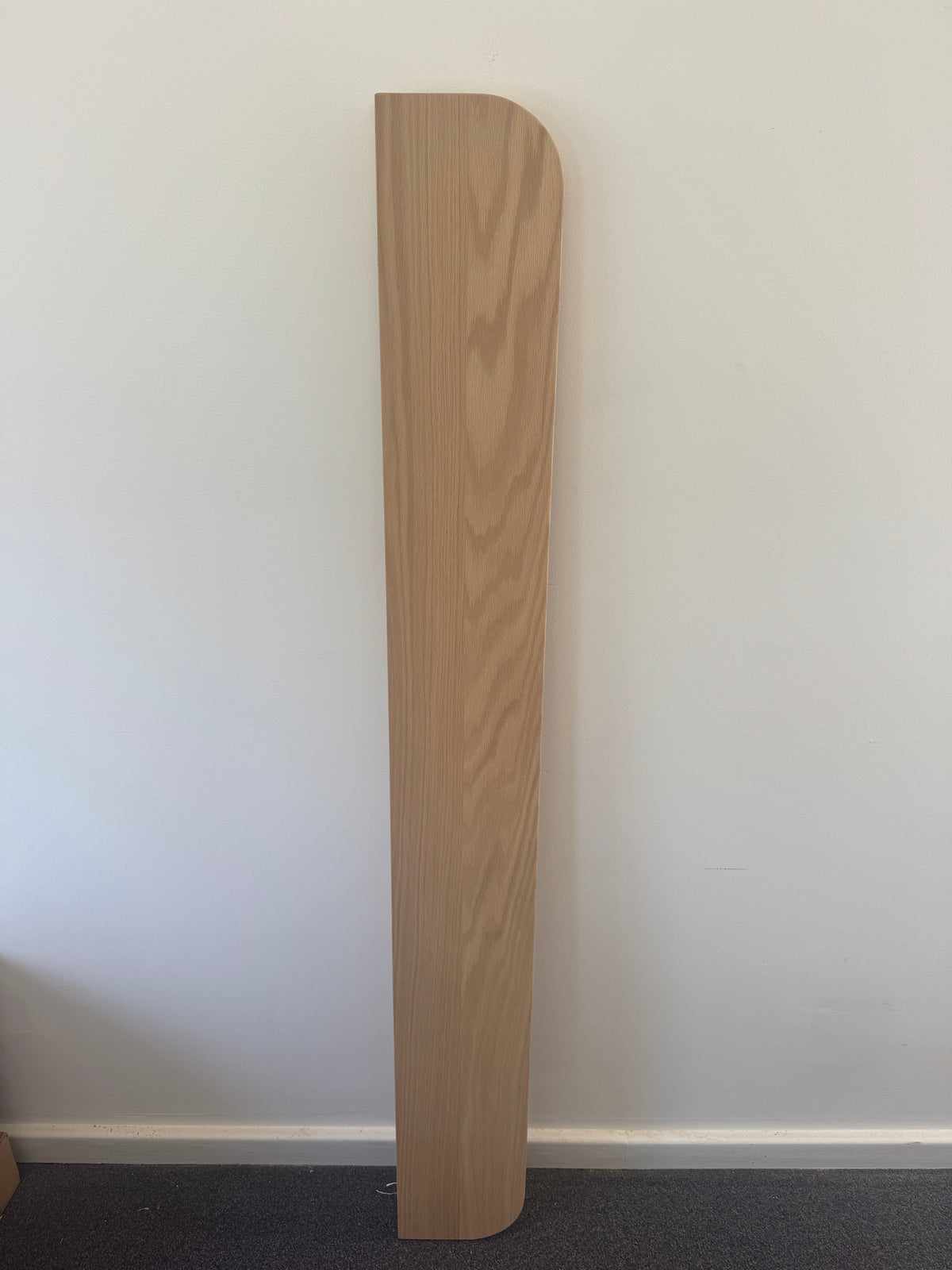 Curved Floating shelf in American Oak (curve both ends) - 285mm x 1600mm - warehouse sale