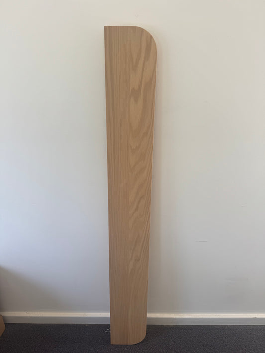 Curved Floating shelf in American Oak (curve both ends) - 285mm x 1600mm - warehouse sale