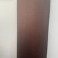 Curved (both ends) Floating Shelf in Walnut stain  - 285mm x 900mm - warehouse sale