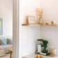 Curved Floating Shelf