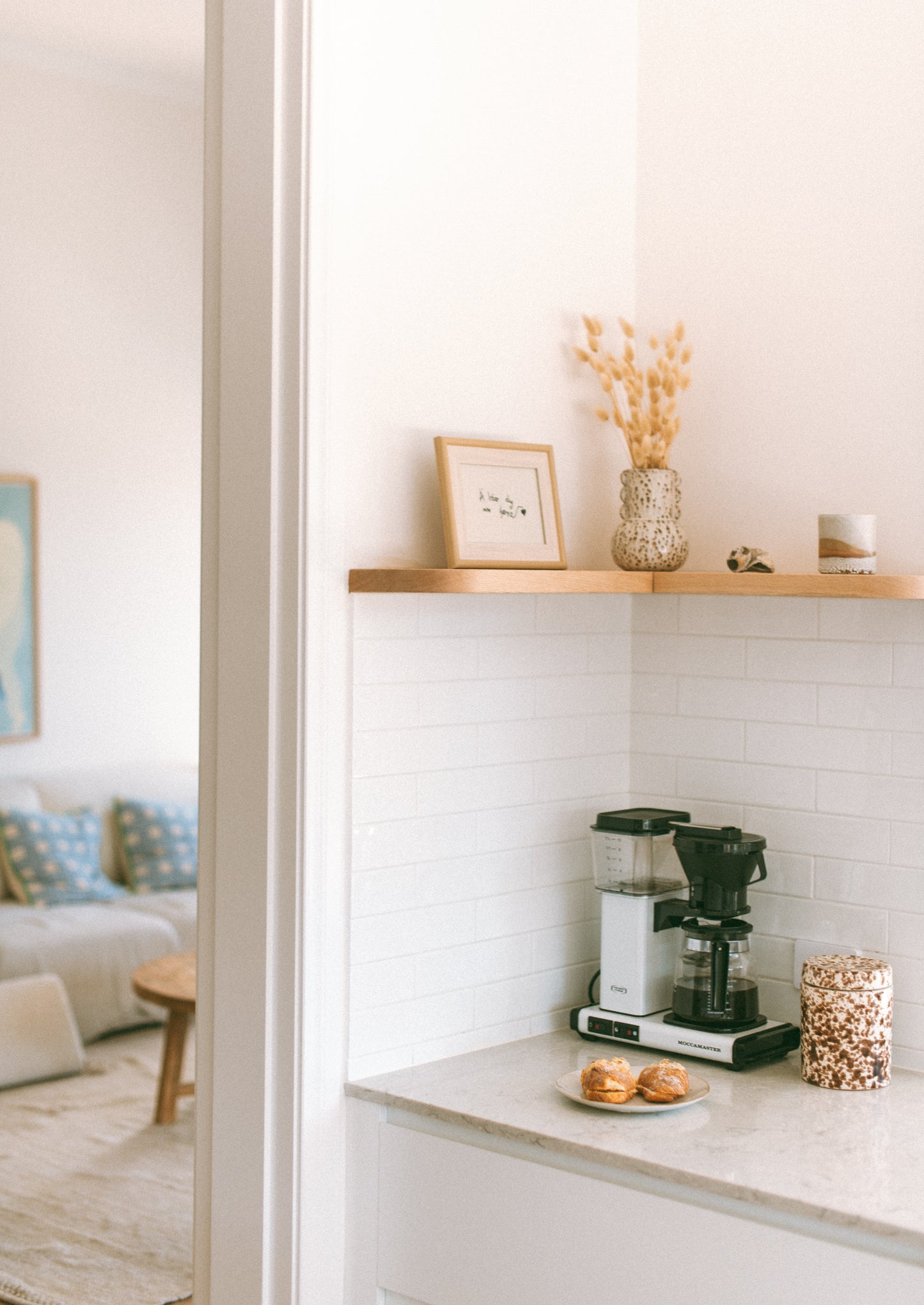 Curved Floating Shelf