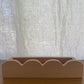 Scallop Shelf in Tasmanian Oak (with sides)- 125mm x 390mm - warehouse sale