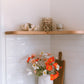 Curved Floating Shelf