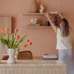 Curved Floating Shelf