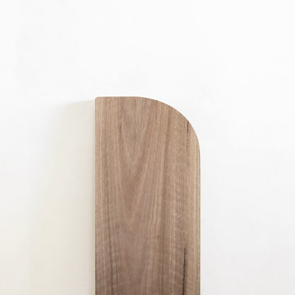 Curved Floating Shelf (Spotted Gum)