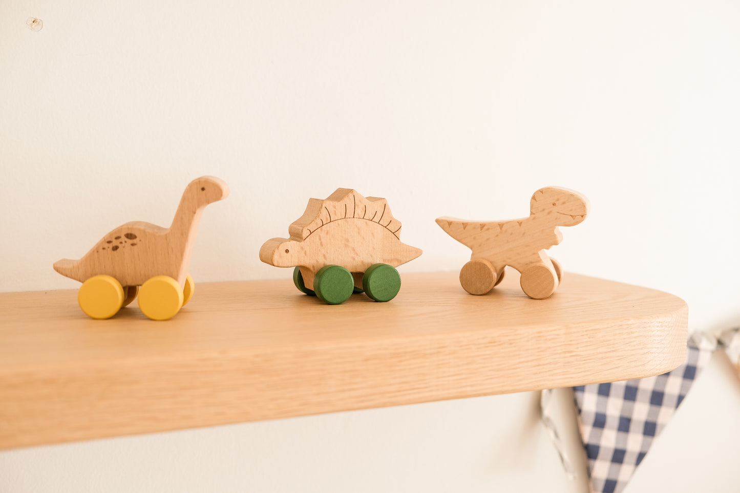 Stegosaurus Dinosaur wooden figure