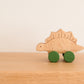 Stegosaurus Dinosaur wooden figure