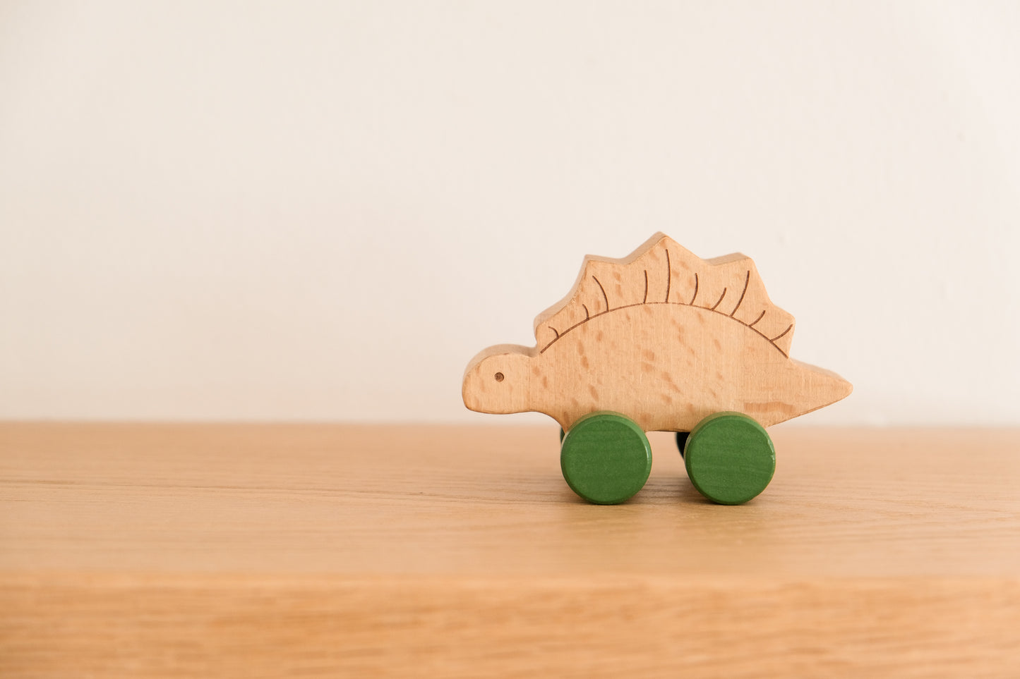 Stegosaurus Dinosaur wooden figure