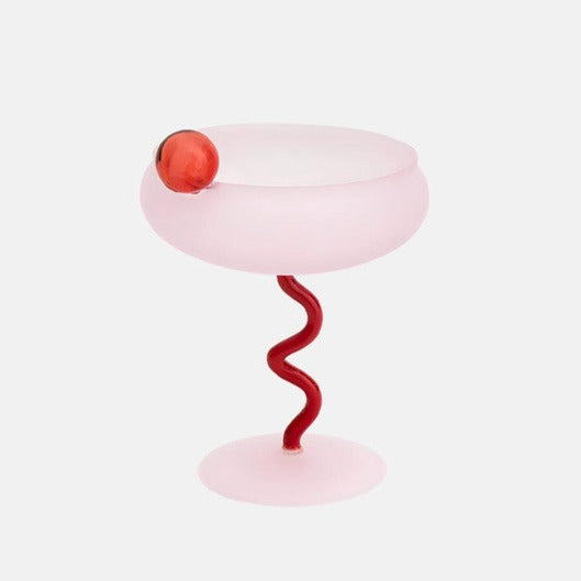 Lollipop Fun & Colourful Coupe Glass