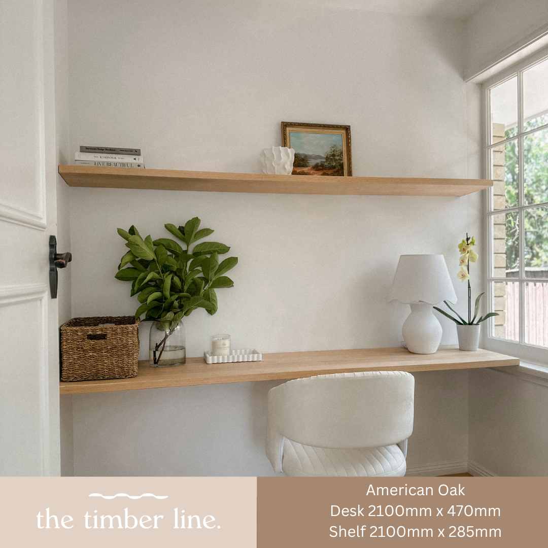 Floating Shelf | Timber Floating Shelf - The Timber Line